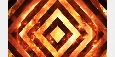 Screenshot from the “Geyser” music video by Rayven & Valexx vs Davol, showing vibrant visuals and energetic electronic performance.